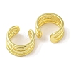 Brass Cuff Earrings EJEW-I305-20G-2