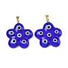 Handmade Lampwork Pendants LAMP-D006-06G-01-1