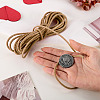 1Pc Cowhide Leather Cord WL-TA0001-11D-5
