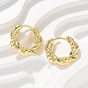 Brass Hoop Earrings EJEW-Q015-03G-02-5