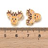 Brass Enamel Beads KK-L255-16G-02-3