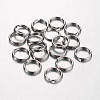 304 Stainless Steel Split Rings X-STAS-D438-02-1