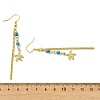Brass Dangle Earrings EJEW-JE07036-5