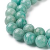 Natural Amazonite Beads Strands X-G-F461-12-6mm-01-3