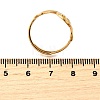 Flower 304 Stainless Steel Finger Rings for Women RJEW-M103-03G-3