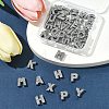 52Pcs 26 Styles Alphabet Alloy Initial Slide Charms with Grade A Rhinestones ALRI-FS0001-08-7