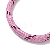 Ployester Core-Wrapped Round Cord Necklace Making LS-KK-CBACFA2-03P-24-2