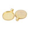 Tibetan Style Alloy Pendant Cabochon Settings LS-TIBE-R295-055G-LF-2