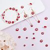  3 Strands 3 Style Handmade Evil Eye Lampwork Beads Strands LAMP-NB0001-54-2