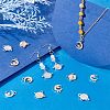 Unicraftale 32Pcs 4 Style Alloy Rhinestone Pendants FIND-UN0001-36-2