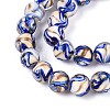 Handmade Gold Sand Lampwork Beads LAMP-T024-11B-5