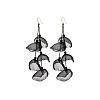 Bohemian Cloth Dangle Earrings WGED1C6-02-2