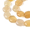 Dyed & Heated Natural Agate Beads Strands G-N359-15A-06-4
