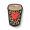 Coffee Theme Silicone Beads SL-CBACE28-01D-1