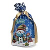 Christmas Snowman Plastic  Packing Pouches Drawstring Bags ABAG-Q053-05C-3