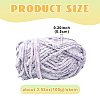 Soft Crocheting Polyester Yarn YCOR-FZC0001-01A-4