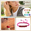 8 Rolls 8 Colors Handmade Cotton Cord OCOR-BC0009-75B-5