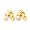 ABS Plastic Imitation Pearl Pendants KK-G429-02MG-2