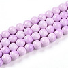 Baking Paint Glass Beads X1-DGLA-N012-8mm-02-1