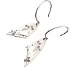 Hollow Bird with Branch Alloy Dangle Earrings FS-WG930CF-01-3