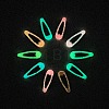 10Pcs Luminous Snap Hair Clips PW-WG09A54-04-1