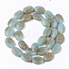 Natural Aqua Terra Jasper Beads Strands G-S366-015B-2