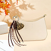 PU Leather & Nylon Cord Pendant Decorations HJEW-MA00052-4