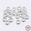 925 Sterling Silver Split Jump Rings STER-F036-01S-1x6mm-3