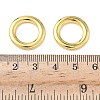 Brass Linking Rings KK-P342-16C-G-2