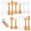 500Pcs 4 Styles Folding Blank Paper Jewelry Price Tags CDIS-FS0001-33-1