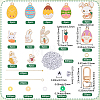 Easter DIY Keychian Making Kits DIY-BM0002-28-2
