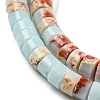 Synthetic Imperial Jasper Dyed Beads Strands G-D077-D01-02E-4