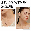 18Pcs 3 Colors Brass Micro Pave Cubic Zirconia Pendants KK-DC0001-25-7