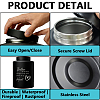 1Pc Column Stainless Steel Urn for Human Pet Ashes AJEW-PS0001-01C-6