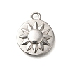 Anti-Tarnish 304 Stainless Steel Pendants STAS-I321-15P-1