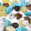 60G 4 Style Natural & Synthetic Mixed Gemstone Beads G-FS0002-18B-3