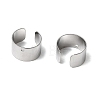 304 Stainless Steel Ear Cuff Findings STAS-G379-01P-2
