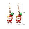 Christmas Alloy Dangle Earrings FS-WGC5D36-10-1