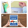 5Pcs Waterproof PVC Warning Sign Stickers DIY-WH0237-032-4