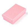 Rhombus Textured Cardboard Jewelry Boxes CBOX-T006-02E-3