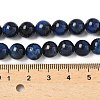 Grade B Natural Tiger Eye Beads Strands LS-G-F591-18-8mm-01-5