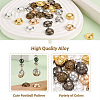 36Pcs 6 Colors Alloy Charms FIND-CW0001-19-4