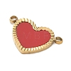 304 Stainless Steel Connect Charms SA-CBA2C9D-03G-2