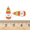304 Stainless Steel Enamel Pendants STAS-G360-04G-05-3