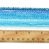 Electroplate Glass Beads Strands EGLA-FS0001-42A-5