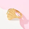 304 Stainless Steel Cuff Open Rings RJEW-Z125-04G-01-1