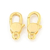 Brass Lobster Claw Clasps KK-K382-05G-1