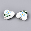Handmade Porcelain Ceramic Beads PORC-T134-28C-3
