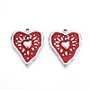 304 Stainless Steel Pendants X-STAS-N108-21B-P-1