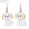 Iron & Resin Dangle Earrings for Women WG4B27B-03-1